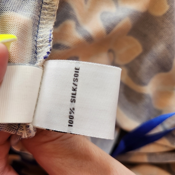 Diane Von Furstenberg Long Sleeve Silk Reina Dress Size 8 - Picture 13 of 13